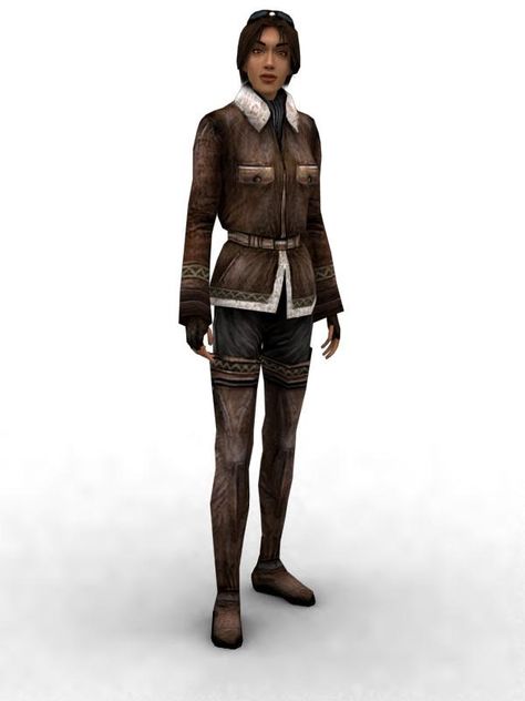 Kate Walker (Syberia series) #syberia Kate Walker, Fantasy Costumes, Urban Fantasy, Movie Game, Character Costumes, Character Inspiration, Concept Art, Video Games, Character Design