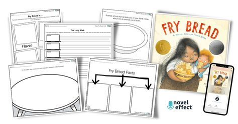 Fry Bread Activities, Fry Bread Book Activities, 4th Grade Activities, Fry Bread, Hands On Learning, School Lessons, Coloring Pages For Kids, Book Activities, School Year