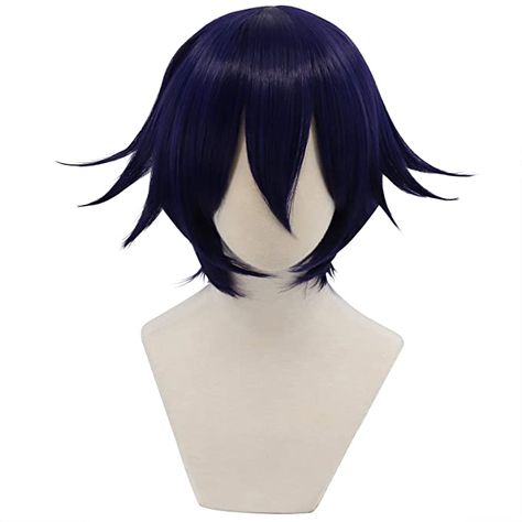 Kokichi Ouma Cosplay, Danganronpa V3 Kokichi, New Danganronpa V3, Kokichi Ouma, Wig Party, Halloween Wigs, Danganronpa V3, Wigs Online, Hair Reference