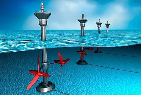 Tidal Power, Tidal Energy, Diy Solar Power System, Renewable Energy Resources, Solar Power Diy, Geothermal Energy, Energy Resources, Hydro Electric, Solar Wind