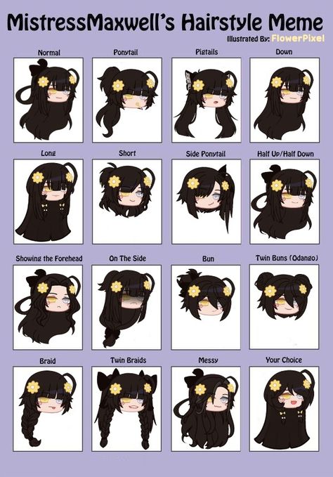 Hairstyles For Gacha Club, Long Gacha Hair Ideas, Gacha Hair Accessories Ideas, Short Gacha Hair Ideas, Wolfcut Gacha Club, Gacha Life Short Hair, Cute Gacha Hair Ideas, Hair For Gacha Club, Gacha Club Female Hair Ideas