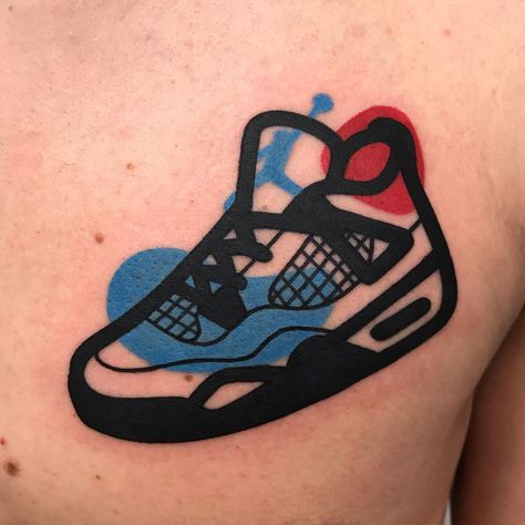 Sneaker Tattoo, Nike Tattoo, Jordan Tattoo, Shoe Tattoos, Cactus Tattoo, Dibujos Tattoo, Explore Tattoo, Retro Tattoos, C Tattoo