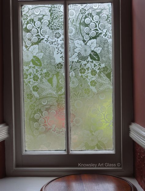 Etched Glass Windows, Glass Porch, Swansea Wales, Frosted Glass Design, Wall Painting Techniques, Window Glazing, Wired Glass, Glass Doors Interior, Laminated Glass