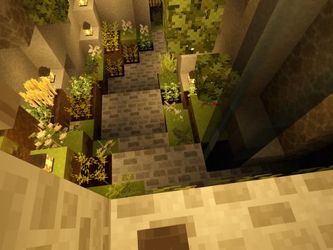 Path Minecraft, Minecraft Cave, Entrance Gates, Minecraft Houses, Minecraft, Entrance, Hobbies, Embroidery, Building