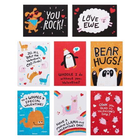 Valentine Cards For Kids, Classroom Valentine Cards, Mini Note, Valentines Greetings, Cards For Kids, Kids Classroom, Classroom Valentine, American Greetings, Encouragement Cards