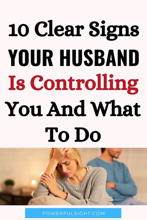 10 Warning Signs Your Husband Is Controlling You Getting Over Divorce, Marriage Counseling Tips, Controlling Men, Controlling Relationships, Coping With Divorce, Marriage Proposal Ideas, Counseling Tips, Toxic Relationship, Marriage Proposal