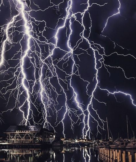 Paul on Instagram: ““She'll be a fierce woman, that one. .⚡⚡ • • • • “No rain but thunder, and the sound of giants.” “The thunder of false modesty was…” Small Widget, Black Astronauts, Lightning Photography, Storm Photography, Dark Green Aesthetic, Lightning Storm, Image Archive, Hippie Wallpaper, Black And White Decor