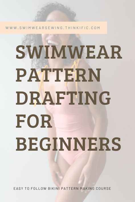 Here's how to create your own swimwear/ bikini patterns with some simple hacks! #diy #swimsuit #diyclothes #patternmaking #swimwearpatternsewing www.swimwearsewing.thinkific.com Swimwear Design, Diy Swimsuit, Swimwear Pattern, Pattern Drafting, Online Pattern, Hacks Diy, Designer Swimwear, Simple Tricks, Pattern Making