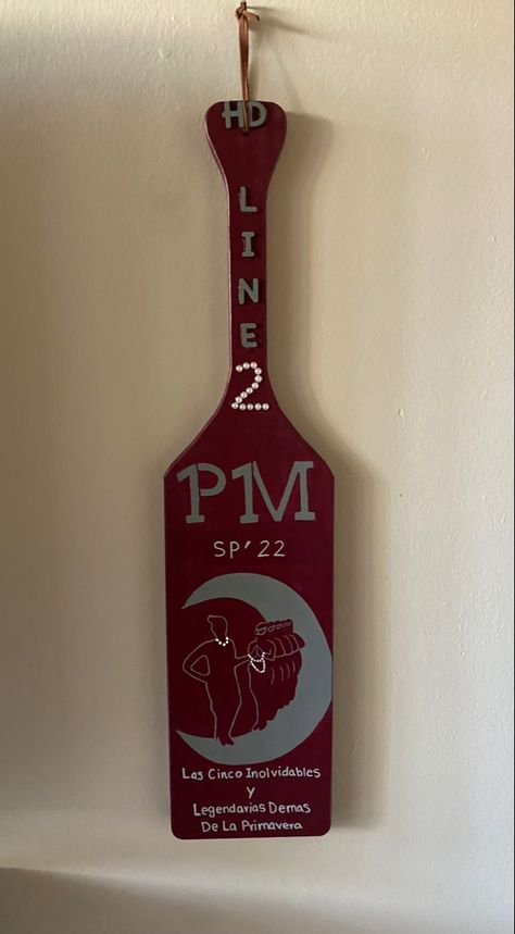 Lambda Theta Alpha, Sorority Paddles, Sorority