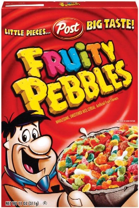 fruity pebbles Fruity Pebbles Breakfast, American Cereal, Cereal Packaging, Fruity Pebbles Cereal, Pebbles Cereal, Kids Cereal, Cereal Brands, Crunch Cereal, Nostalgic Candy