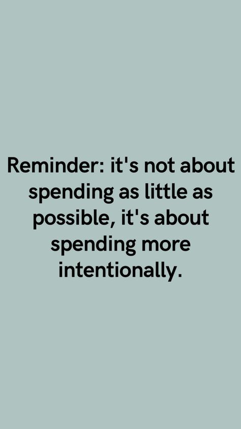 Intentional spending is the key to... Intentional Spending, Mindful Spending, Money Saving Techniques, Saving Techniques, 2025 Vision, Mindful Living, Money Making, Money Saving, Saving Money