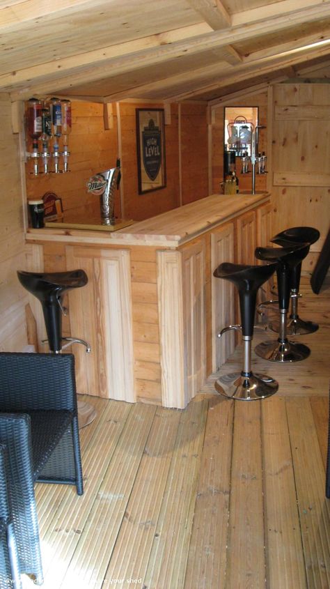 The Nasty Fettle, Pub Shed shed from Prudhoe Northumberland | Readersheds.co.uk Backyard Shed Man Cave, Backyard Shed Bar Ideas, Shed Bar Ideas, Bar En Palette, Party Shed, Shed Bar, Garden Bar Shed, Shed Man Cave, Logo Technology