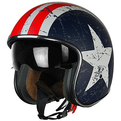 Casque moto vintage, Casques vintage & rétro, homologués Biker Shirts Women, Spiked Leather Jacket, Open Face Motorcycle Helmets, Biker Accessories, German Helmet, Helmet Armor, Motorcycle Tips, Vintage Helmet, Half Helmets