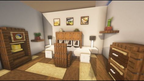 Minecraft Office Ideas, Office Minecraft, Minecraft Office, Bright Home Office, Minecraft Furniture Ideas, Interior Design Minecraft, Minecraft Interior, Building Inspiration, Bright Home