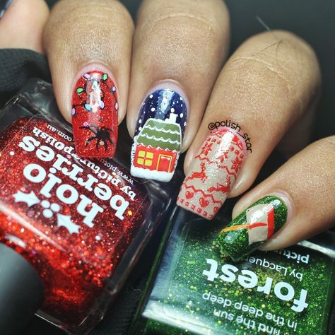 Home Alone Nail Art Home Alone Nails, Nail Art Christmas, Watch Home Alone, Home Alone Movie, Home Alone Christmas, Nails Home, Nails 2024, Christmas Nail, Long Lashes