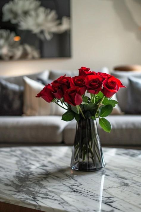 How To Care For Cut Roses: Prolonging Freshness Dining Room Colour Schemes, Dining Room Design Luxury, Deck Dining, Backyard Balcony, Bohemian Coastal, Rose Vase, One Rose, Flower Care, Flower Spray