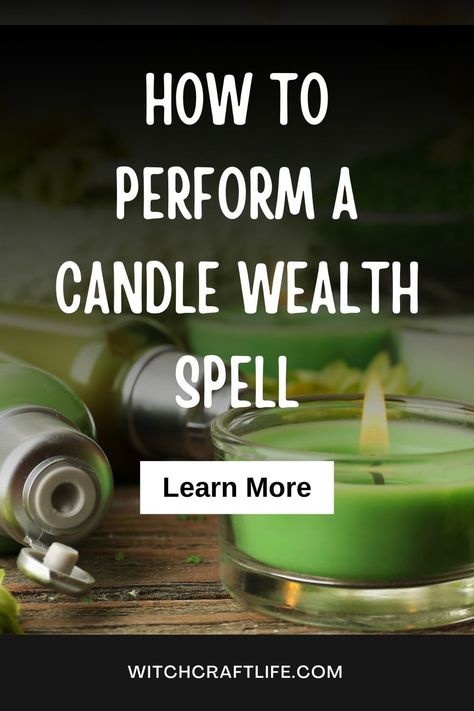 Attract wealth and abundance with this powerful Green Candle Money Spell. Learn how to perform this money attraction ritual and manifest financial prosperity in your life. #BayLeafSpells #Manifestation #MagicalSpells #Witchcraft #LawOfAttraction" Gold Candle Spell, Green Candle Spells, Spells For Money Wealth Good Luck, Money Candle Spell Wealth, Green Candle Money Spell, Money Spells That Work Fast, Wealth Spell, Money Candle Spell, Happiness Spell