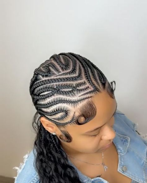 Design Stitch Braids, Feed In Braids Hairstyles, Kid Styles, Stitch Braids, Feed In Braid, Box Braid, Protective Hairstyles Braids, Braids With Beads, Mens Braids