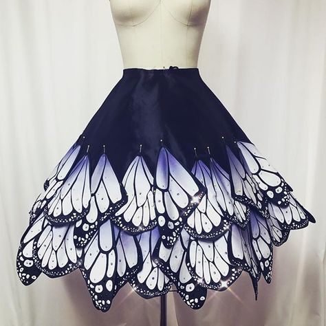 Joshua Hart on Instagram: “75 rhinestoned Butterfree wings took flight to create this petticoat! Phew! 🦋🦋🦋 . . . . . #cosplay #cosplayer #costume #costuming…” Diy Butterfly Costume, Butterfly Clothes, Wings Of Freedom, Butterfly Skirt, Butterfly Costume, Butterfly Fashion, Butterfly Dress, Boy Costumes, Sewing Kit