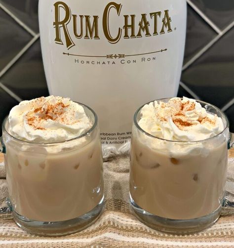 RumChata Iced Coffee - The Cookin Chicks Rumchata Recipes Drink, Rumchata Drinks, Rumchata Recipes, Rum Chata, The Cookin Chicks, Yummy Alcoholic Drinks, Liquor Drinks, Rum Drinks, Boozy Drinks