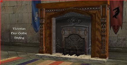 Sims 4 Medieval Fireplace, Column Fireplace, Medieval Fireplace, Fireplace Victorian, Sims 4 Medieval, Chimney Decor, Legacy Challenge, Sims Medieval, Neo Gothic