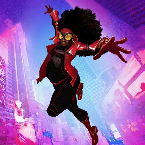 Gwen Spiderwoman, Patrick Brown, Spider Man Across The Spider Verse, Across The Spider Verse, Comic Book Superheroes, Dc Comic Books, Spider Woman, Brown Art, Team Leader