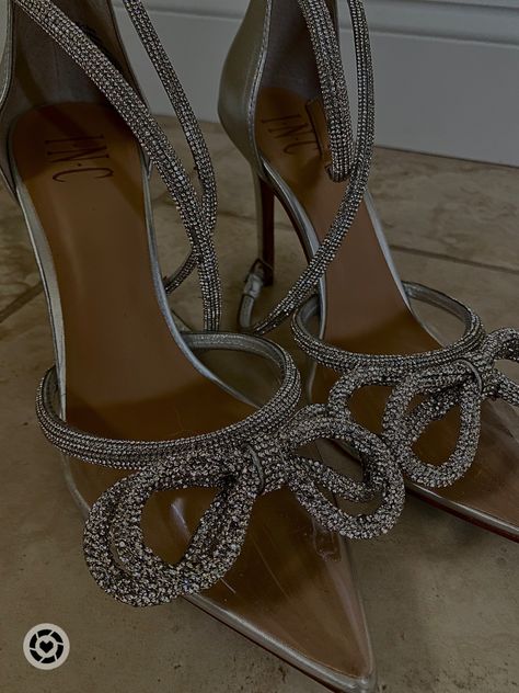 Steve Madden Bow Heels, Steve Madden Heels Sparkle, New Year’s Eve Outfit, Sparkle Heels, Steve Madden Heels, Eve Outfit, Visual Display, New Year’s Eve, Carrie Bradshaw