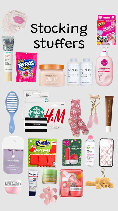 stocking stuffers #wishlist #christmas #selfcareaesthetic #stockingstuffers #cute #teens #fyp #sephora #gift #ideas Christmas Stocking Ideas For Teens, Teen Girl Stocking Stuffer Ideas, Stocking Stuffers For Teens Girls Ideas, Christmas Stockings Stuffer Ideas, Teen Wishlist Ideas, Stocking Stuffer Ideas For Teenagers, Stocking Stuffers For Teenage Girl, Stocking Stuffer Ideas Under $10, Teen Stocking Stuffer Ideas