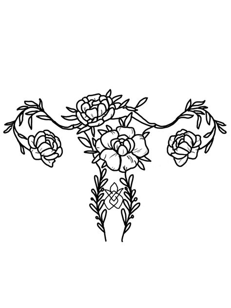 Uterus with fire rose unity symbol inside representing both SA survivors and body autonomy Uterus Flower Tattoo, Flower Uterus Tattoo, Fire Rose Tattoo Survivor, Uterus Tattoo Ideas, Floral Uterus Tattoo, Tattoos For Sa Survivors, Fire Rose Unity Survivor Tattoo, Sa Survivor Tattoo, Sa Tattoos