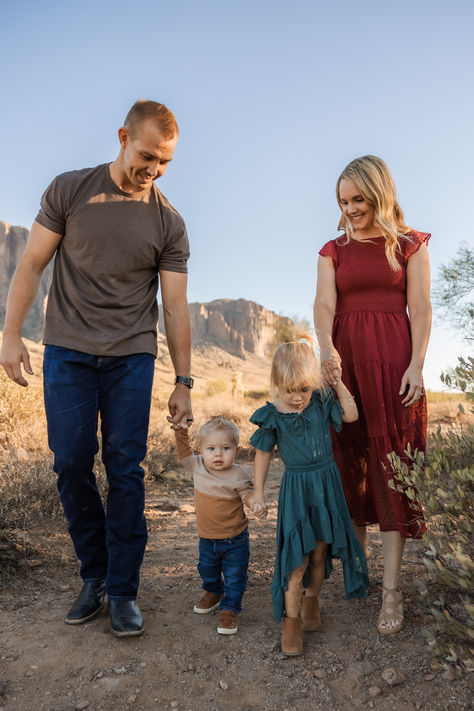 Family photo outfits, AZ family photo outfits, desert family photo outfits, desert photo outfits, Arizona photographer Family Photo Outfit Ideas, Family Photo Outfit, Photo Outfit Ideas, Outdoor Family Photos, Gilbert Arizona, Woods Photography, Jewel Tone Colors, Family Photo Outfits, Family Outdoor