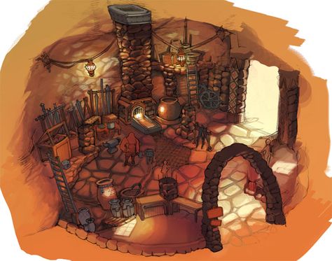 Hut Interior Hut Interior Design, Hut Interior, Fantasy Hideout Concept Art, Hut Concept Art, Hut Village Concept Art, Hut Interior Concept Art, Small Medieval House Concept Art, Interior Concept Art, Environment Props