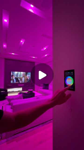 9.6M views · 497K likes | Tym Smart Home & Home Theater Design on Instagram: "INFINITE COLORS with @usailighting Infinite Color+ WRGB smart lighting controlled via @savantsystems. Installation by the Smart Home Brothers at @tymhomes. Our client wanted high-performance WRGB lighting throughout their home. Mostly for the health benefits from human-centric circadian rhythm lighting. But there’s also the fun part.

smart LED lights, color-changing lights, RGBW strips, smart home lighting, customizable ambiance, colorful mood lighting.

P A R T N E R S
@randallstofftarchitects 
@compsonhomes_luxurybuilders 
@pnh.interiors 
@johnnywuzagoodman 
@valcatch_construction 
@sonyelectronics 
@usailighting 
@savantsystems 
@wallsmart 
@accessnetworks 

#wrgb #rgb #led #colorchanging #led #ledlights #rgb Rgb Lighting Ideas, Smart Home Lighting, Theater Design, Rgb Lights, Rgb Led Strip Lights, Home Theater Design, Mood Lighting, Rgb Led Lights, Color Changing Lights