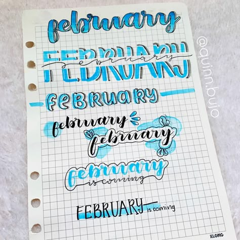 Month Headers, Headers Ideas, Journal Hand Lettering, Bullet Journal Hand Lettering, Designs Doodles, Fun Lettering, Bullet Journal Page Ideas, Handwriting Examples, Book Art Projects