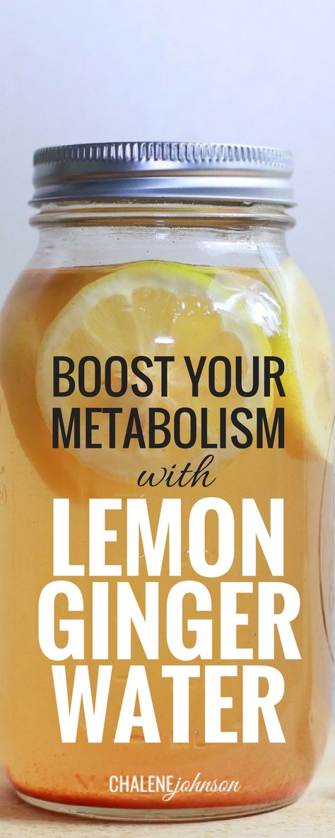 Chalene Johnson's Lemon Ginger Water to help increase hydration and boost your metabolism. Heres her famous recipe. Lemon Ginger Water, Chalene Johnson, Lemon Diet, Ginger Water, Lemon Ginger, Famous Recipe, Fat Foods, Diet Coke, Detox Your Body