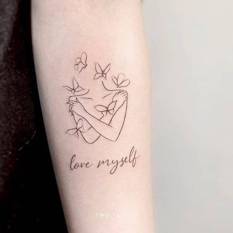 Love Myself Tattoo, Myself Tattoo, Love Myself, My Self, Art Artwork, Tattoo Ideas, Tattoos, Instagram