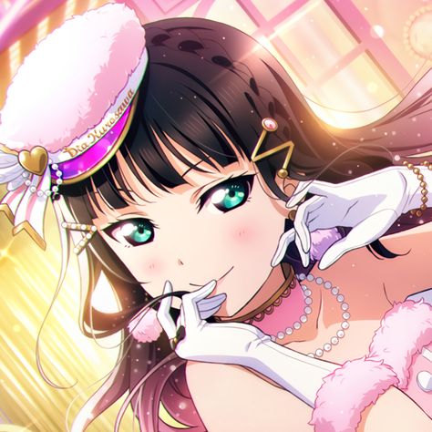 dia kurosawa Baddie Pfp, Dia Kurosawa, Love Live Icons, Sakura Card Captor, Love Live Sunshine, Sakura Card, November 2, Rhythm Games, Fictional Crushes