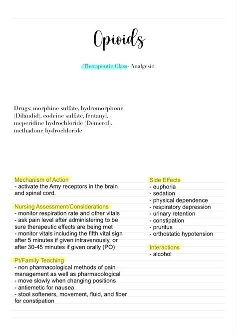 Pharmacology Analgesics, Analgesics Pharmacology, Pharmacology Nursing Notes, Medication Administration, College Student Hacks, Nursing Assessment, Pharmacy School, Pharmacy Tech, Pharmacology Nursing