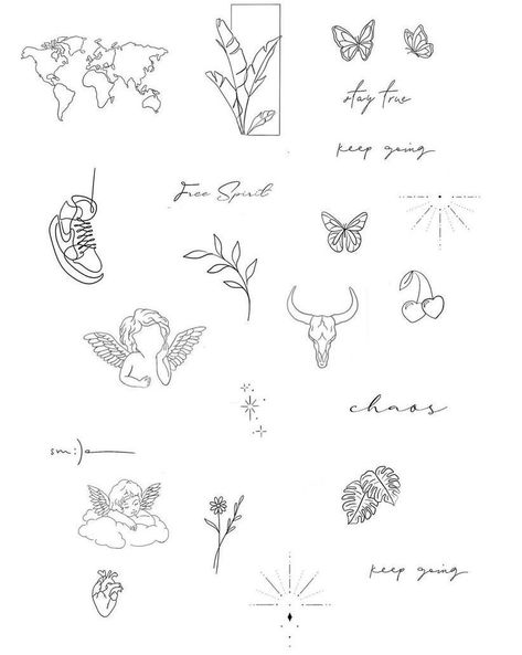 Line Tattoo Arm, Minimalist Tattoo Small, Arm Sleeve Tattoos For Women, Tiny Tats, Cherub Tattoo, Small Girly Tattoos, Tattoos Simple, Cursive Tattoos, Dibujos Tattoo