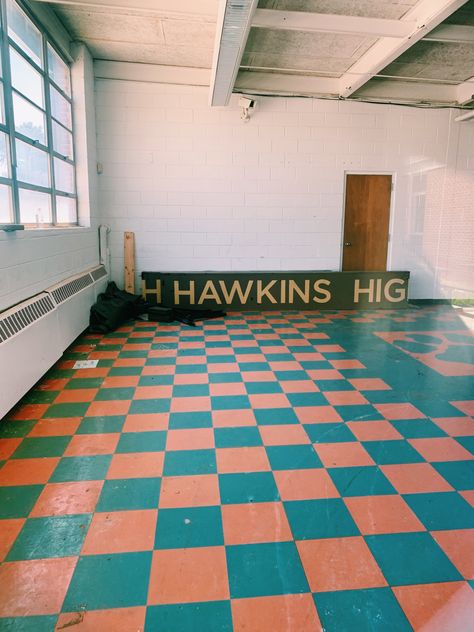 Hawkins High School, Visual Board, Stranger Things Aesthetic, Strange Things, School Signs, Doctor Strange, Stranger Things, Random Stuff, My Pictures