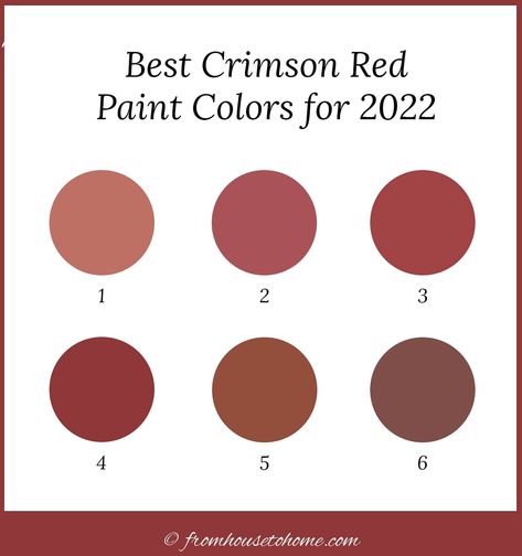 red paint colors trending for 2022 Red Paint Living Room, Farrow And Ball Lake Red, Farmhouse Red Paint Colors Interior, Rustic Red Paint Colors, Benjamin Moore Red Paint Colors, Bright Red Paint Colors, Luxurious Red Sherwin Williams, Sherwin Williams Red Paint Colors Front Doors, Basement Wall Colors