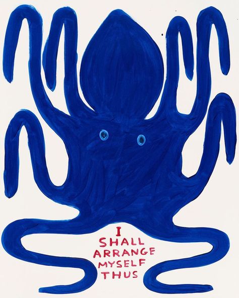 Africa Art Design, David Shrigley, Octopus Art, Collage Ideas, Art Funny, Sketchbook Inspiration, Modern Wall Art, Art Room, Wall Collage