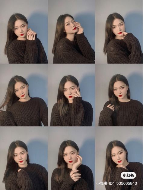 Kpop Poses, Studio Photography Poses, 사진 촬영 포즈, Pose Idea, Self Portrait Poses, Selfie Poses Instagram, Photography Posing Guide, Stylish Photo Pose, Photo Pose Style