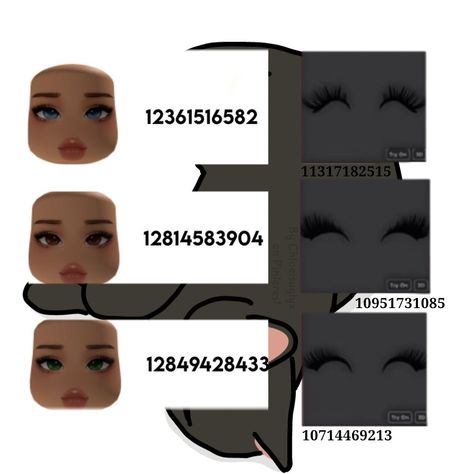 Codes For Faces In Bloxburg, Eye Lash Codes Bloxburg, Cheeks Head Code Bloxburg, Bloxburg Face Codes Woman Head, Roblox Face Code Woman Head, Paper Toys Template, Bloxburg Decals, Bloxburg Decals Codes, Coding Clothes