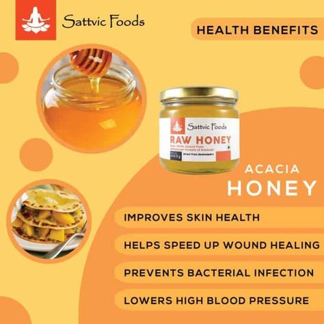 Honey benefits, acacia honey benefits, natural honey Honey For Sore Throat, For Sore Throat, Acacia Honey, Food Health Benefits, Honey Benefits, Honey Shop, Bacterial Infection, Natural Honey, Sore Throat