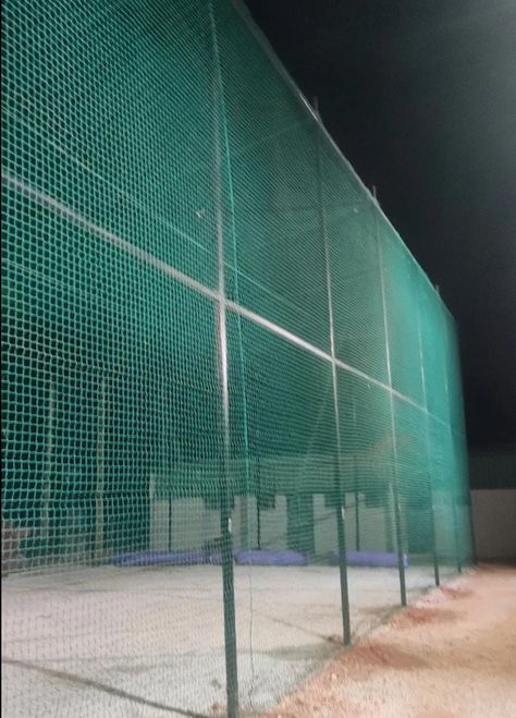 Sports nets Indoor Cricket, Cricket Practice, Net Installation, Cricket Nets, Tennis Nets, Basketball Net, Synthetic Turf, Football Lovers, Sports Lover