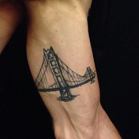 Mackinac Bridge Mackinaw Bridge Tattoo, Black And Blue Tattoo, Bridge Tattoo, Mackinaw Bridge, Mackinac Bridge, Skin Art, Tattoos And Piercings, Tattoo Design, Web Site