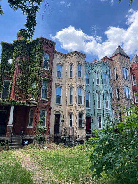 Dc Townhouse, Brick Apartments, Washington Dc Apartment, 2024 Manifestations, Washington Dc City, Cozy Town, Dc Apartment, 2024 Board, Campus Design