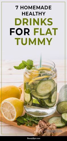 Lemon Mint Water, Flat Tummy Drink, Detox Drinks Flat Tummy, Water Detox, Flat Belly Foods, Flat Belly Drinks, Mint Water, Diet Recipes Easy, Flat Belly Diet