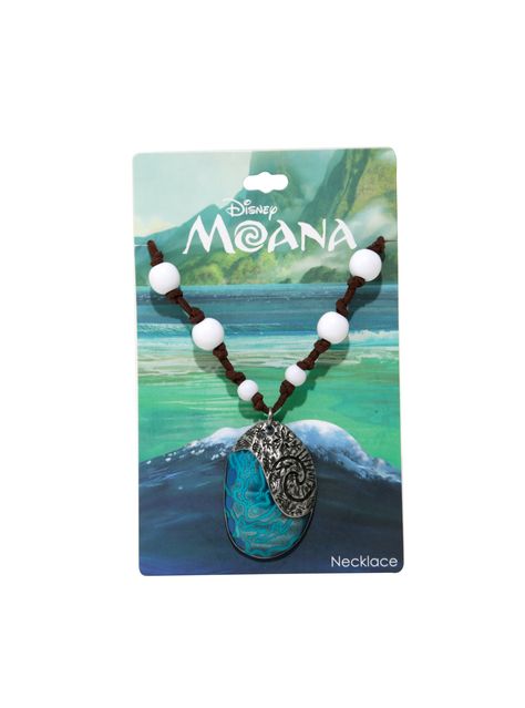 Moana Necklace, Heart Of Te Fiti, Disney Princess Moana, Disney Necklace, Princess Moana, Disney Moana, Costume Necklaces, Disney Shop, Disney Dolls