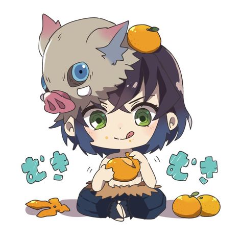 Cute Inosuke Chibi, Demon Slayer Inosuke Chibi, Inosuke Cute, Chibi Inosuke, Chibi Demon Slayer, Demon Slayer Chibi, Inosuke Demon Slayer, Dibujos Anime Chibi, Kid Goku